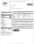 Dole Pineapple Juice 6 fl. oz. Nutrition.pdf