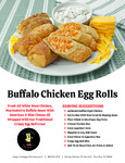 EGG ROLL CHICKEN BUFFALO GOURMET EGG ROLL CO