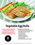EGG ROLL VEGETABLE GOURMET EGG ROLL CO