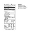 White Toque Escargot Nutrition
