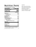 Fanale Kiwi Boba Nutrition