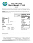CHEESE VEGAN PROVOLONE SLICE 12/7OZ FOLLOW YOUR HEART