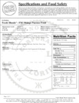 Fresh Blends FB2 - Mango Passion Fruit 2gal - SFB-07142 - Specs and COA v10