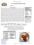 Spec Sheet/Nutrition