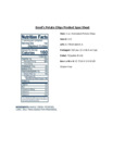 Good's Red Homestyle Potato Chips 1 oz. Nutrition Information