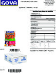 GOYA YELLOW CHILLI 16 OZ Nutrition GOYA YELLOW CHILLI 16 OZ Nutrition