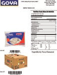 GOYA YUCA 5 LB Nutrition GOYA YUCA 5 LB Nutrition