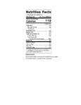 Hana Lychee Soda Nutrition