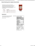 Heinz 20 oz. Upside Down Bottle Ketchup 