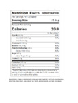 Nutrition / Ingredient Label Nutrition / Ingredient Label