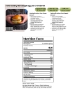 HotHoneySausageEggCheese_TeddyBaker Nutrition