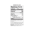 Izze Apple Sparkling Juice Nutrition