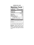 Izze Clementine Sparkling Juice Nutrition