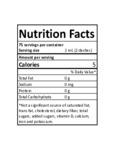 Jamaican No2 Grapefruit Hibiscus Nutrition Facts 5 oz