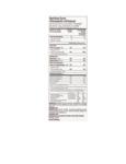 Nutrition / Ingredient Label