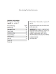 Nutritional Information