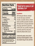 Kodiak Cakes Peanut Butter Chocolate Chip Oatmeal Cup 2.12 oz. Nutrition.pdf