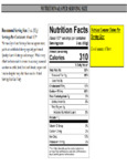 Kronos Beef/Lamb Gyro Cone Nutrition