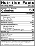 Lee Kum Kee Less Sodium Soy Sauce Nutrition Information