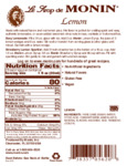Nutrition / Ingredient Label