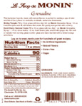 Nutrition / Ingredient Label