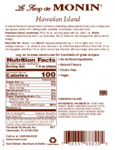 Nutrition / Ingredient Label