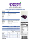 Makai Acai Unsweetened Cubes 20# (1) Makai Acai Unsweetened Cubes 20# (1)
