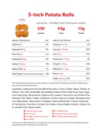 Martins 5-Inch-Potato-Rolls-8pk Nutrition Martins 5-Inch-Potato-Rolls-8pk Nutrition