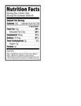 HOM775 Mild Beef Sticks Nutrition HOM775 Mild Beef Sticks Nutrition