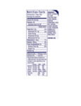 Nutrition / Ingredient Label