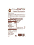 Monin Toasted Marshmallow Nutrition Monin Toasted Marshmallow Nutrition