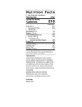 Nabisco Oreo 4-Count (1.59 oz.) Cookie Snack Pack Nutrition Information Nabisco Oreo 4-Count (1.59 oz.) Cookie Snack Pack Nutrition Information