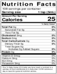 Nielsen-Massey 18 oz. Almond Extract Nutrition Information
