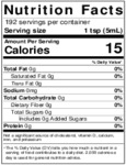 Nielsen-Massey 32 oz. Mexican Vanilla Extract Nutrition Information