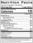 Nielsen-Massey 8 oz. Mexican Vanilla Extract Nutrition Information