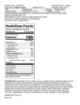 Turkey Hill Cookies & Cream Nutrition