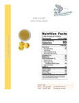 115EHAPPLEDR_Apple Puree_Nutrition