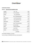 Chefmaster 10.5 oz. Black Diamond Liqua-Gel Food Coloring Nutrition Information