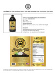SYRUP ENERGY CONC TEA SWEETENED 64 OZ. LOTUS nutrition