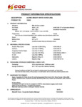 409CL10288 Nutrition Sheet