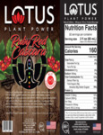 SYRUP ENERGY CONC RED 64 OZ. LOTUS nutrition