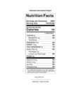 ORGANIC RAW SUGAR PACKET Nutrition