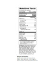 Original Bagel 4.5 oz Blueberry 876OB97112 Nutrition Label Original Bagel 4.5 oz Blueberry 876OB97112 Nutrition Label