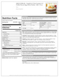 Papetti's 1.75 oz. Egg White Patty Nutrition Information Papetti's 1.75 oz. Egg White Patty Nutrition Information