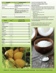 Unsweetened Desiccated Coconut Nutrition