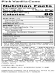 The Konery Pink Vanilla Waffle Cones Nutrition The Konery Pink Vanilla Waffle Cones Nutrition