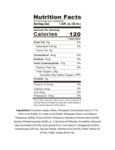 Possmei Pineapple Syrup NFP
