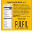 PROTEIN BAR CHOC HAZLNT 72-1.41OZ FULFILL PROTEIN BAR CHOC HAZLNT 72-1.41OZ FULFILL