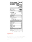 ginger pear nutrition