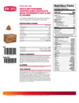 Rich's Bettercreme 12 oz. Hershey's® Chocolate Whipped Icing Bag Nutrition Information